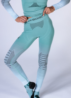 X-BIONIC Women Invent FX Pants sage green/light grey/optical white