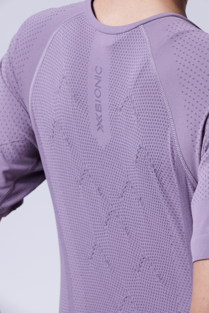 X-BIONIC Women XCeed Run Shirt SH SL dusty lavender/lavender night