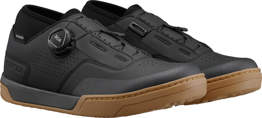 Shimano Men MTB SH-GF8 Schuh black amber