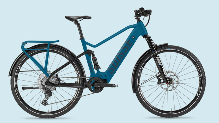 Tour de Suisse Freigeist 25 XT 11G Link Glide S/41cm petrol matt