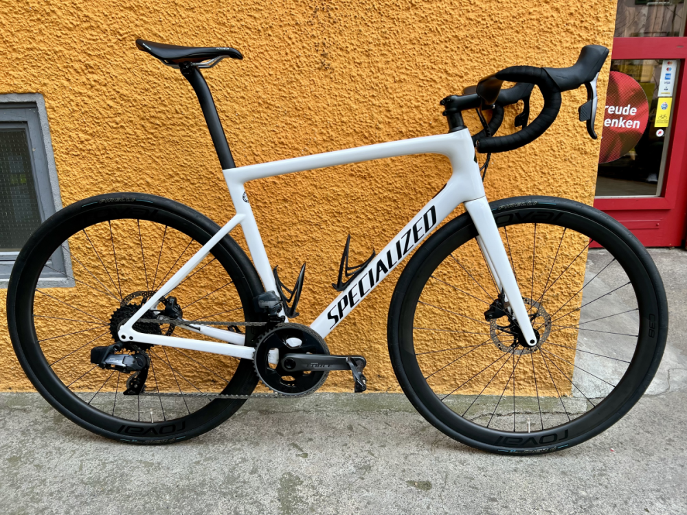 Specialized Tarmac Men Sl6 Expert Disc Whtblugstprlblk 56