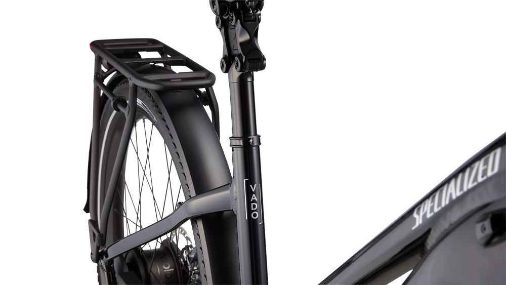 Specialized Turbo Vado 5.0 IGH Step-Through Gloss Castblack / Satin Silver Reflective S