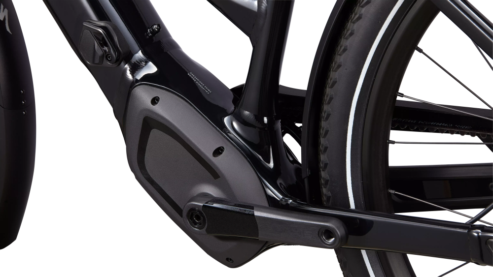 Specialized Turbo Vado 5.0 IGH Step-Through Gloss Castblack / Satin Silver Reflective L