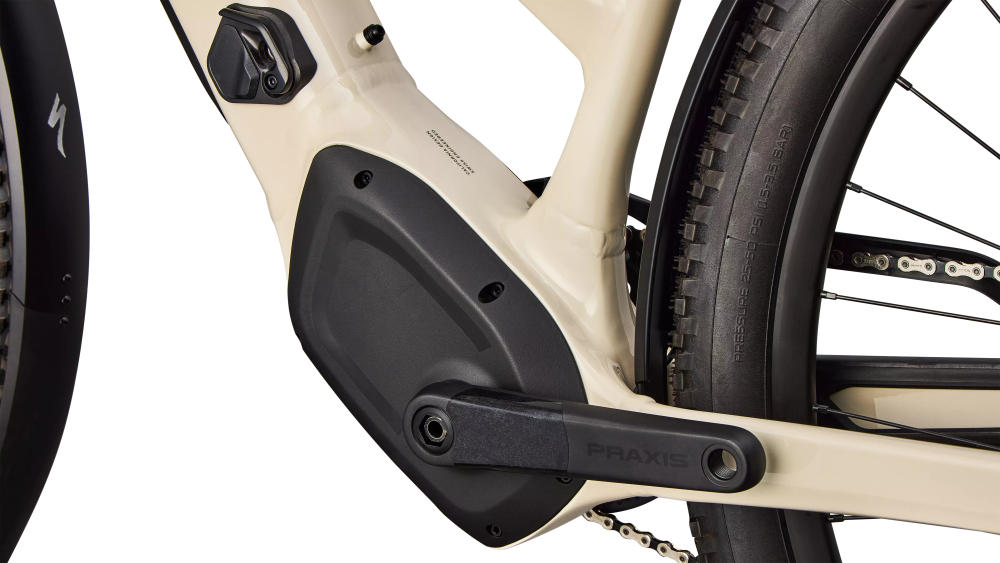 Specialized Turbo Tero 5.0 EQ Step-Through Gloss White Mountains / Gunmetal L