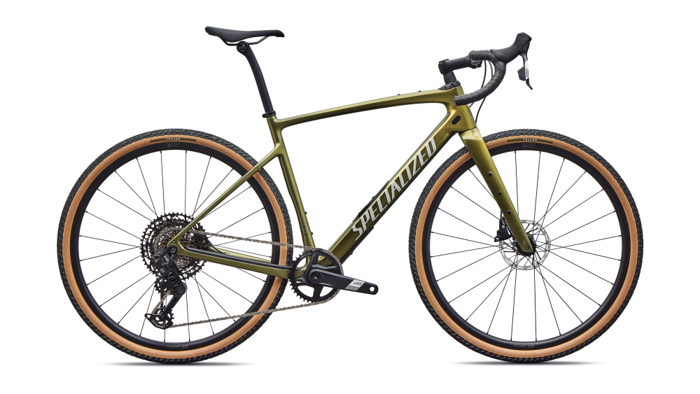 Specialized Diverge 4 Comp Carbon SRAM Apex AXS/S1000 Laurel Green Metallic/dolomite 61