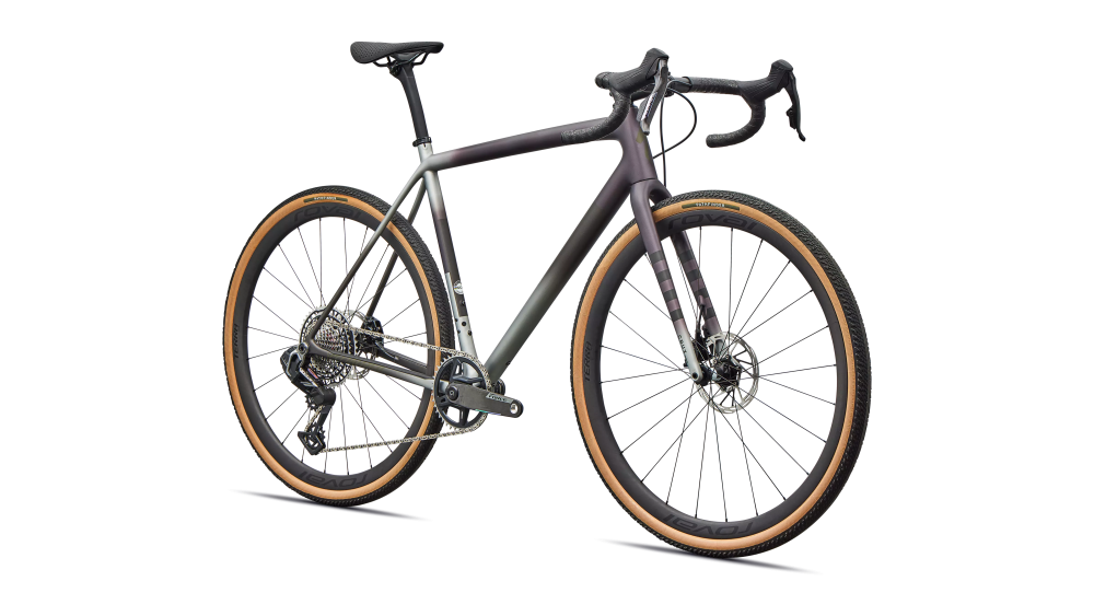 Specialized Crux Pro SRAM Force XPLR AXS Nebula Metallic/shadow Silver/laurel Green/smoke 49