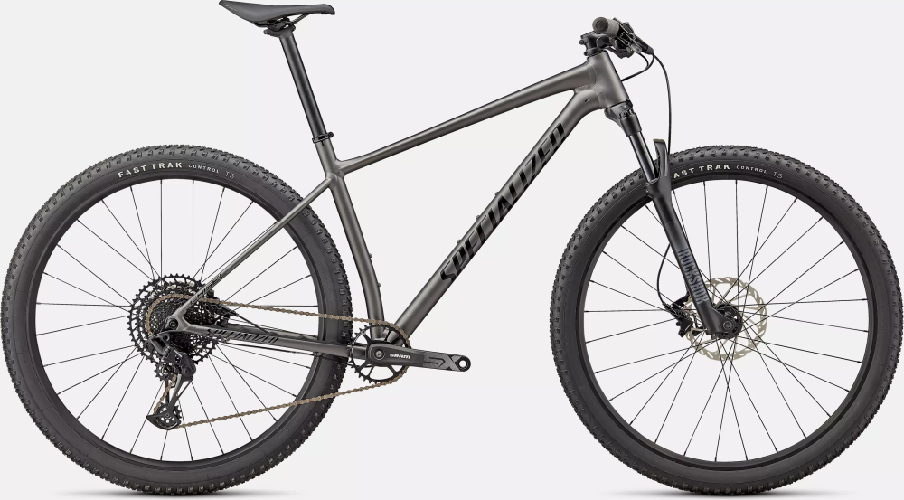 Specialized Chisel Hardtail, SATIN SMOKE / GLOSS TARMAC BLACK, XS